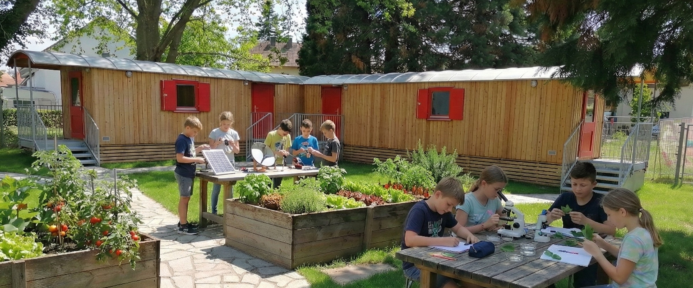 Das Grüne Klassenzimmer: Lernraum neu denken Das Grüne Klassenzimmer: Lernraum neu denken